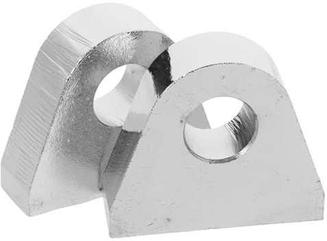 Cabilock 2piezas Abrazadera Forma para Coche De Montaje De Grillete Anillo d De Soldar Soporte De Grillete para Camiones Montaje De para Parachoques
