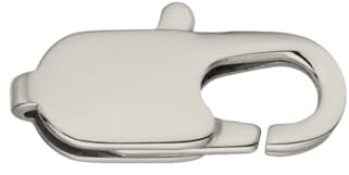 Flachkarabiner Titan in 9/11/13/15 mm Schmuck Karabiner Ersatzteil (13 mm Größe)