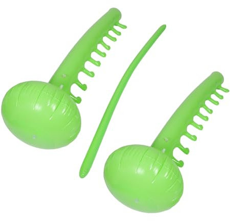 NOLITOY Jeu Gonflable Barre de Saut Hauteur 180 CM Vert Équipement d'Entraînement au Saut en Hauteur Accessoires de Jeux de Jardin pour Fêtes d'Été Piscine Plage et Activités
