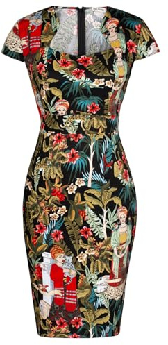 Grace Karin CL7597 - Vestito Vintage Anni '50 - - XL
