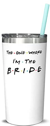 NEWELEVEN Bride Gifts - Bridal Shower & Bachelorette Tumbler - 20 Oz