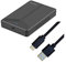 Wresetly USB 3.1 Mobile Hard Disk Box 2,5 Hard Drive Case SSD Supporto 15 mm per computer notebook