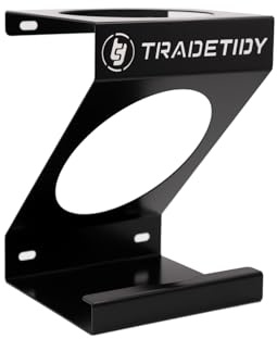 Tradetidy Big Wipes Support en acier pour van Noir