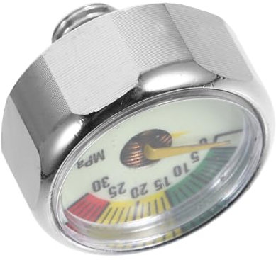 Happyyami 30m Manomètre De Plongée Étanche avec Fonction Lumineuse pour Lecture Précise Pression Et Profondeur pour Plongée Nocturne