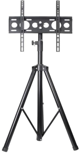BOGAZY Soporte para TV Trípode De TV Portátil Giratorio, Soporte para Televisores De Pantalla Plana LED De 32-55 Pulgadas, Soporte De TV Plegable De Altura Ajustable Soporte TV