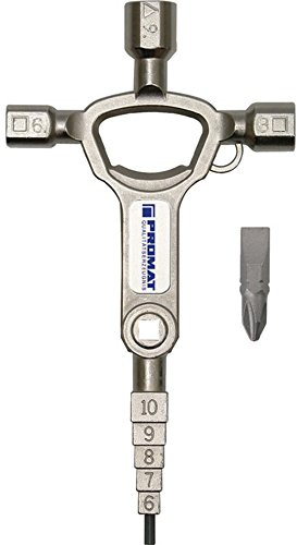LLAVE DE ARMARIO 7 FUNCIONES ABREBOTELLAS INTEGRADO PROMAT