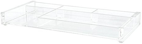 Wedo 601616 Acryl Stiftschale (Cristallic, 5 Fächer) glasklar