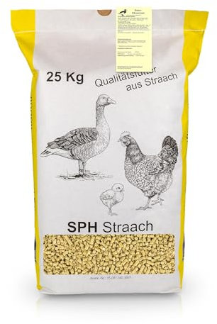 SPH Entenfutter 25KG Sack Geflügelfutter - universelles Alleinfuttermittel für Enten und anderes Geflügel wie Gänse aus regionaler Produktion