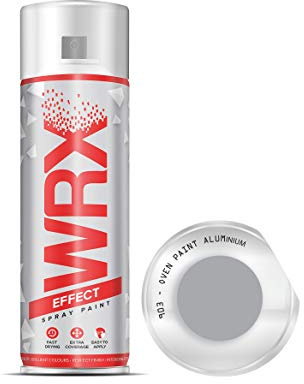 WRX Spray Paint 400 ml - Oven Paint Aluminium 903 Multi-Purpose, Ozone Friendly