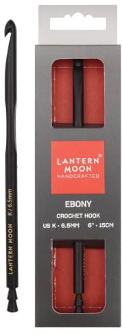 Lantern Moon Single Ended Crochet Hooks-Size K/6.5mm