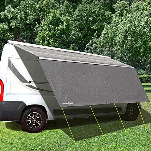 BRUNNER Sonnensegel Sunny View Camping Bus Sonnendach Wohnwagen Womo Öse Markise 4,4 x 1,9 m