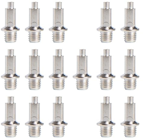 Colcolo 16 piezas de clavos para pista y campo, clavos para correr para hombres y mujeres, de acero, livianos, de 9 mm, para zapatillas de atletismo, para