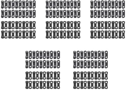 Kettenglied-Gliederband, Legierung, 0,95 cm (3/8 Zoll), zum Verbinden von 0,043 .050 Ketten, einfach zu bedienen, für 10 Sets 3/8 Zoll Kettenglied-Reparatur, 10 Stück