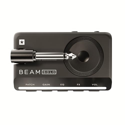 Blackstar BEAM: Solo hörlursförstärkare med App Control för elektrisk akustisk gitarr och basgitarr USB-C Bluetooth Tuner Metronom 6 timmars batteri ISF SpeedDial XpressFX – Pocket Studio Tone