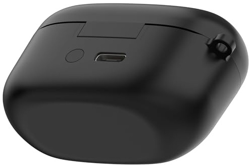 Dpofirs Étui de Chargement pour écouteurs sans Fil avec Suppression du Bruit, Design élégant et Léger pour Le Remplacement du Chargeur LinkBuds S avec Câble USB C pour Les Voyages Quotidiens, Noir