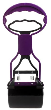 Pinzas para vómitos - para Caca de Perro de 60 cm | Pinza para estiércol Plegable de Mango Largo | Recolector de excrementos de Perro para jardín, césped, Patio, Camping, Resistente, funcionamen