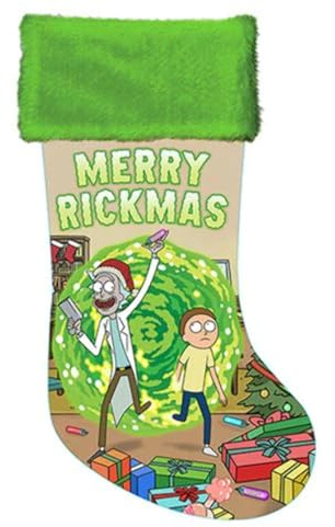 Rick and Morty Satin Stocking