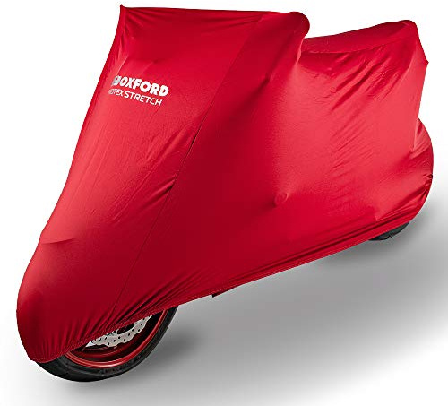 OXFORD CV176 st. motorcykelskydd röd