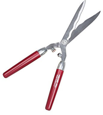 Freund Victoria Heckenschere 1954 (Klingenlänge 24 cm, Wellenschliffschneide, Holzgriffe, Klinge hartverchromt, Anschlagdämpfer) 1010577