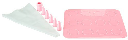 COFFRET MACARON POCHE A DOUILLE ET FEUILLE CUISSON