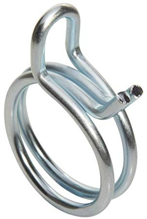 4 x 26mm Mikalor Double Wire Spring Clips Silicone Hose Pipe Air Fuel Band Clamp