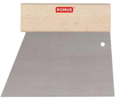 Espátula de hoja fija acero dentada A1