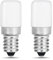 LOHAS-LED Frigorífico Bombilla LED E14 1.5W, Equivalente a 15W, Bombillas LED E14 Luz Fria 6000K, 135LM, Refrigerador Bombilla E14, ángulo de haz de 360°, No Regulable, 2 Unidades