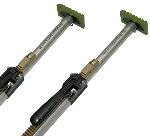 2 x Klemmbalken, Aluminium, 42 mm, verstellbar 1,80-2,17 m für Hochdach, Kofferaufbau und LKW Ladungssicherung DEKRA