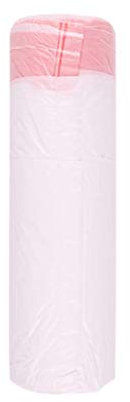 LKJHG Easy Bagging Sac Poubelle 15 litres, Sac Poubelle avec poignée coulissante, Recyclable, étanche, 45 x 51 cm