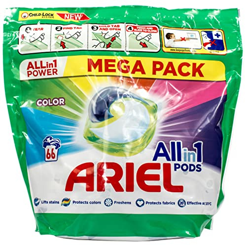 Ariel All-in-1 PODS Waschmittel COLOR - 66 Waschladungen / 66 kapseln