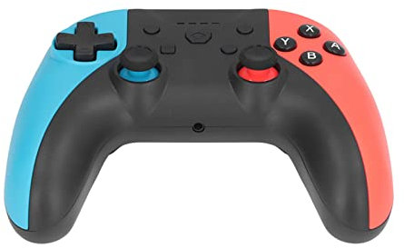 KOSDFOGE ABS Bluetooth Manette sans Fil Motion Control Remote Joystick Gamepad avec Moteur Vibration Compatible avec Switch PC iOS Android