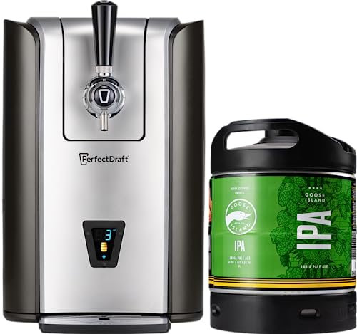 Pack tireuse à bière PerfectDraft Pro + 1 fût de bière - Idée cadeau (Goose Island IPA)