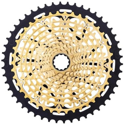 LUOKEKE Fahrrad Zahnkranz MTB Bike 12 Geschwindigkeit 10-50T/52T Kassette Fahrrad Freilauf Kompatibel Kettenrad Fahrrad Ritzel(12S 10-50T ULT GD)