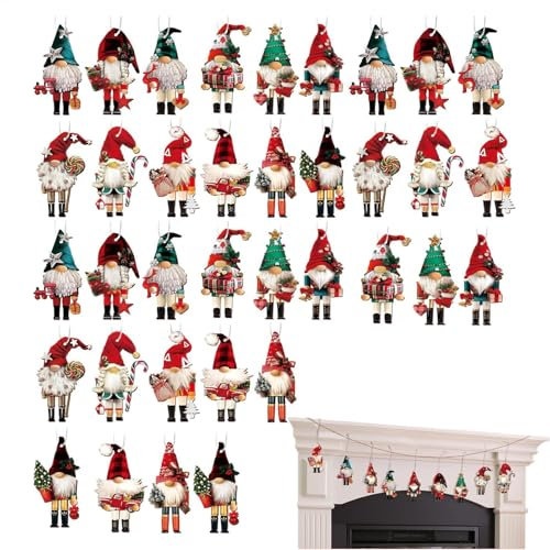 Décoration de Noël plate casse-noisette – Figurines de roi casse-noisette en bois, pendentifs à suspendre, décorations de Noël en bois, ornements à suspendre pour décoration traditionnelle de sapin de