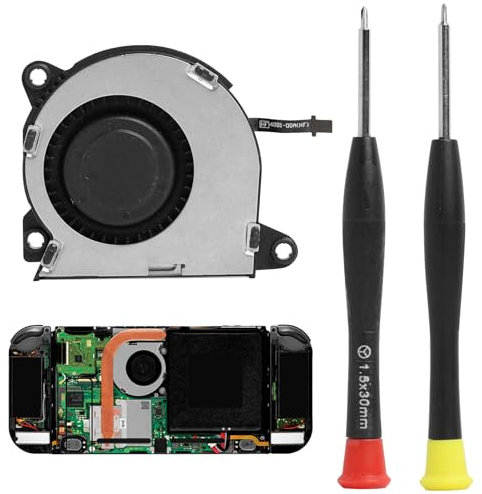 Ventola di Raffreddamento Interna di Ricambio per Modello HAC-001 2017, Parte di Sostituzione della Ventola di Raffreddamento Interno - Completo per Ventola CPU, set di cacciavite