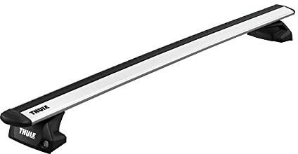 Thule Wingbar Evo Dachträgersystem Für BMW X1 5-dr Mpv 2023- Mit Integrierte Dachreling Aluminum, One-Size
