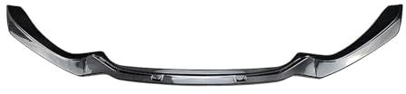 Auto Frontspoiler Für B&MW 1er F20 F21 M-Pack Facelift 2015–2019 Frontstoßstangenlippe Kinnspoiler Kohlefaser-Look Frontdiffusor
