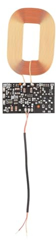 Durlo Modulo ricevitore di ricarica wireless 5V 1A 5W compatibile con Qi con bobina a circuito stampato fai da te per la ricarica wireless degli smartphone