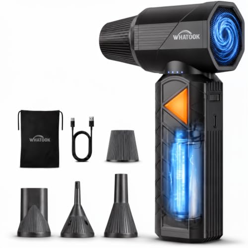 Whatook W02 Pro Compressed Air Duster, 400000RPM Super Power Air Blower
