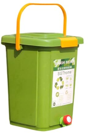 Générique Composteur de Table, Bac à Compost, Cuve de Fermentation, Grande Capacité, pour Le Jardin, Les Déchets Alimentaires Extérieurs, Le Jardinage Domestiqu