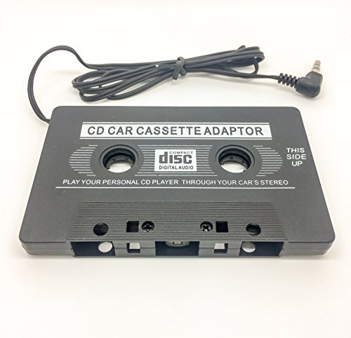 Dragon Trading® - Adattatore audiocassetta stereo per auto, con jack da 3,5 mm per cuffie