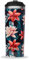 QWETCH - Travel Mug Isotherme - Tropical Noir 470ml - Thermos Café & Thé en Inox - 6h Chaud et 12h Froid - Sans BPA, Étanche, Mug de voyage