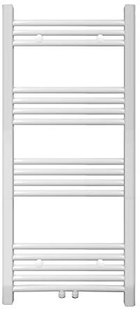 S SIENOC radiateur de Salle de Bains 500 x 1000 mm Anthracite Connexion Centrale radiateur sèche-Serviettes