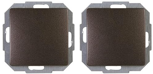 Kopp 650626087 Paris Universalschalter(Aus- und Wechsel) (Packung mit 2)