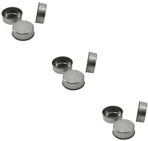 EXCEART 30 STK Teelichter Teelichthalter Kerzenständer Kerzenhalter Teelichtdosen Blechdosen Aus Metall Gläser Zur Kerzenherstellung Vorratsdosen Container Tee Kochen Schmiedeeisen