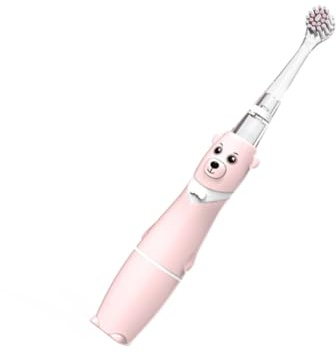 minkissy Brosse À Dents Électrique Pour Enfants Led Clignotante Poils Doux Pas Besoin De Piles
