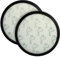 vhbw 2x filtro compatibile con Rowenta Silence Force Animal RO7260, RO7260EA aspirapolvere - Filtro aria di scarico, nero/bianco