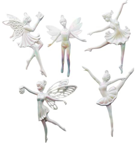 HOLIDYOYO 3D-Engel-Christbaumschmuck 5 Stück Einzigartige Heimdekorationen für Weihnachtsdekorationen
