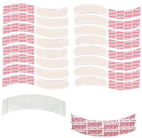 72 Stück Klebeband für Perücken,Wasserdichtes Wig Glue Tape Doppelseitiges Klebeband,für Perücken Toupet Klebeband Extra Stark Perückenklebeband zum Fixieren von Perücken