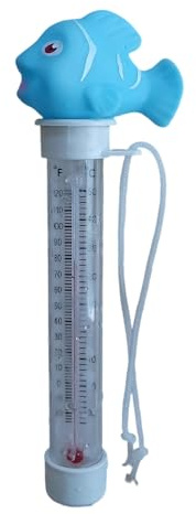 Schwimmendes Poolthermometer | Schwimmendes Temperaturmessgerät für Pool, präziser Tester mit lustigem Design für Dusche, Haus, See, Outdoor, Familie, Kinder